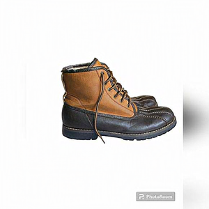 Madden Rain Duck‎ Boots by Steve Madden Mens M-Cornel Lace Up Brown Size US 13